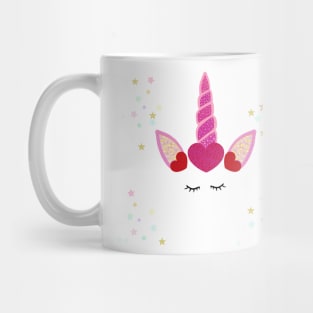 Magical unicorn valentine's day Mug
